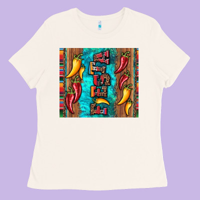 Fiesta With Pepper Ladies Tee Designed By Artiststas