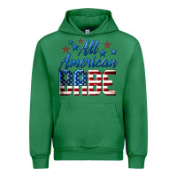 Emerald All American Babe Urban Hoodie - LillyAllenDesigns