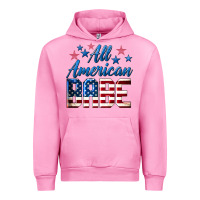 Fuchsia Pink All American Babe Urban Hoodie - LillyAllenDesigns