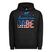 Pigment Black All American Babe Urban Hoodie - LillyAllenDesigns