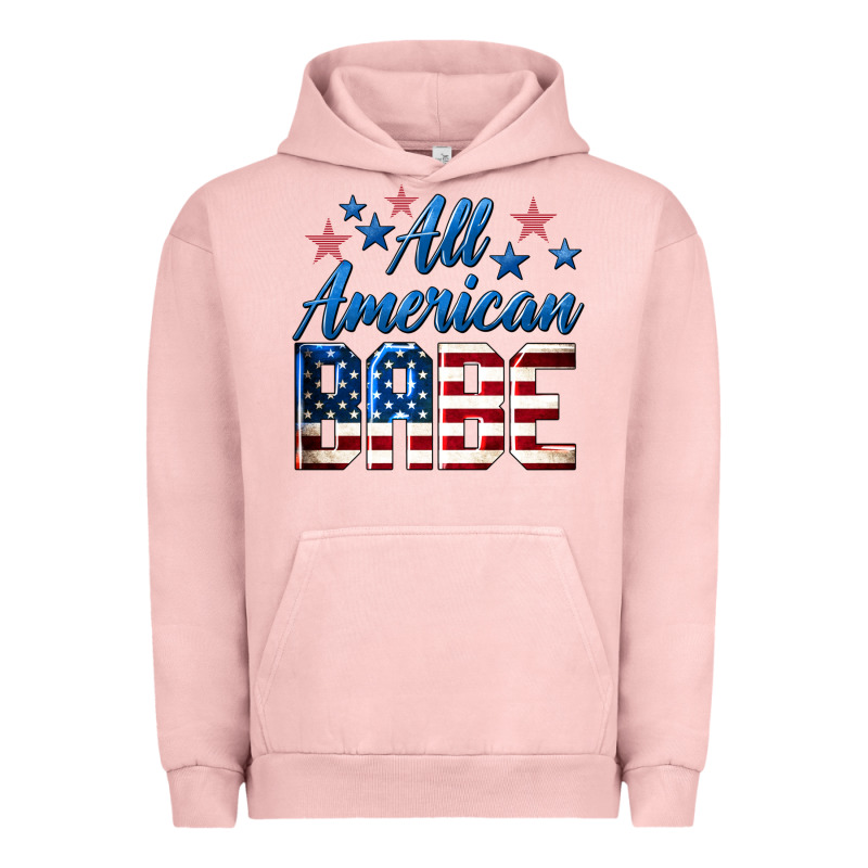 All American Babe Urban Hoodie by LillyAllenDesigns | Teevron