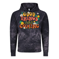 Cloud Black good things are coming Vintage Hoodie - MaliasSmallBusiness