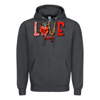 Smoke Love bug Zipper Hoodie - HowdyJamesFarm