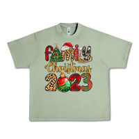 Oil Green family christmas 2023 Urban Heavy Tee - MaliasSmallBusiness