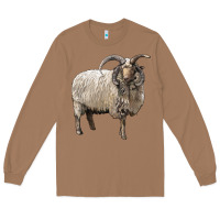 Toasted Coconut navajo churro sheep Long Sleeve Tee - LillyAllenDesigns