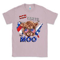 Lilac Red White And Moo Cow Classic Tee - RanaPortraitStore