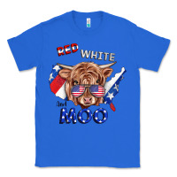 True Royal Red White And Moo Cow Classic Tee - RanaPortraitStore