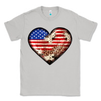 Moon Dust western usa flag heart Classic Tee - JahusDesignShop