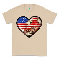 Mushroom western usa flag heart Classic Tee - JahusDesignShop