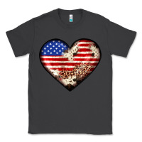 Smoke western usa flag heart Classic Tee - JahusDesignShop
