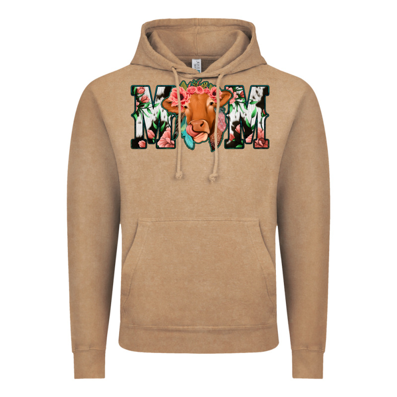 Cow Mom Vintage Hoodie by Jasminsmagicworld | Teevron