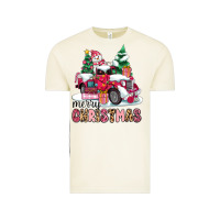 Vintage Arctic pink merry christmas Vintage Tee - MaliasSmallBusiness