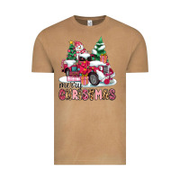 Vintage Camel pink merry christmas Vintage Tee - MaliasSmallBusiness