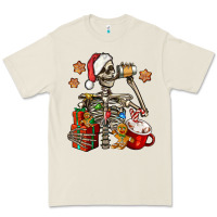 Bone christmas skeleton coffee Premium Tee - Jasminsmagicworld