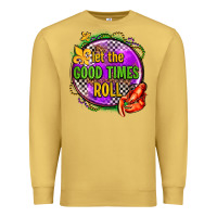 Antique Gold let the good times roll olivia Premium Sweatshirt - OliviaCreatesArt