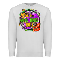 Dove Grey let the good times roll olivia Premium Sweatshirt - OliviaCreatesArt