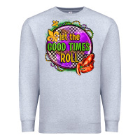 Heather Grey let the good times roll olivia Premium Sweatshirt - OliviaCreatesArt