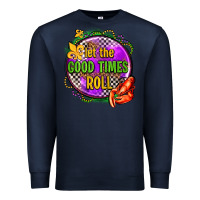 Navy let the good times roll olivia Premium Sweatshirt - OliviaCreatesArt