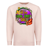 Pale Pink let the good times roll olivia Premium Sweatshirt - OliviaCreatesArt