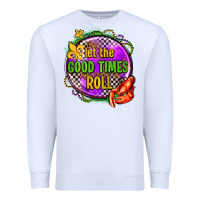 White let the good times roll olivia Premium Sweatshirt - OliviaCreatesArt