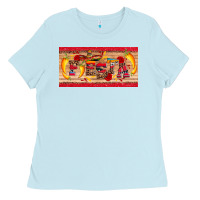 Baby Blue fiesta  license plate template Ladies Tee - Artiststas