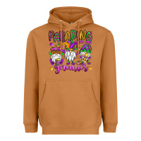 Meerkat parading with my gnomies Heavyweight Hoodie - OliviaCreatesArt