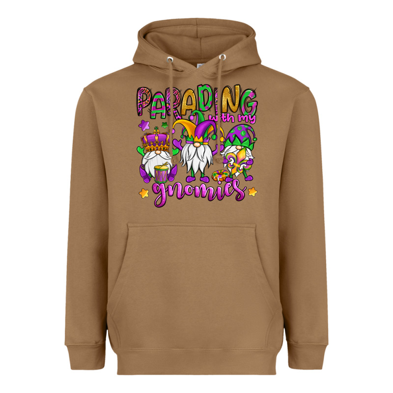 Parading With My Gnomies Heavyweight Hoodie by OliviaCreatesArt | Teevron
