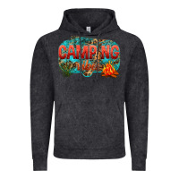 Vintage Arctic camping vibes Vintage Hoodie - NancyCooperArtShop