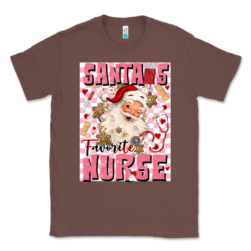 Santas Favorite Nurse Classic Tee by MaliasSmallBusiness | Teevron