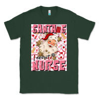 Sports Green santas favorite nurse Classic Tee - MaliasSmallBusiness