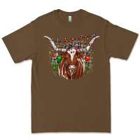 Cacao christmas  texas longhorn Premium Tee - JahusDesignShop