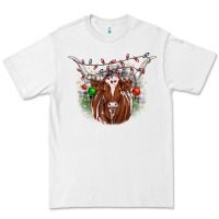 White christmas  texas longhorn Premium Tee - JahusDesignShop