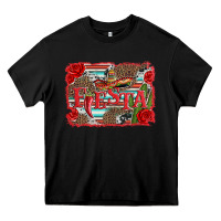 Black fiesta with sombrero background Heavy Core Tee - Artiststas