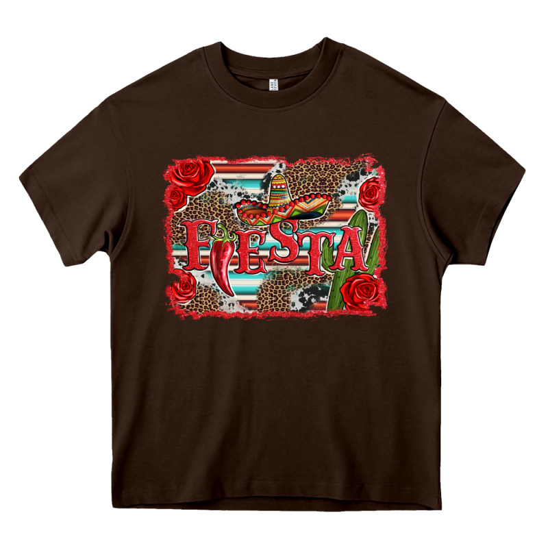 Fiesta With Sombrero Background Heavy Core Tee by Artiststas | Teevron