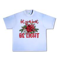 Grape Ice Let your heart be light Urban Heavy Tee - MaliasSmallBusiness