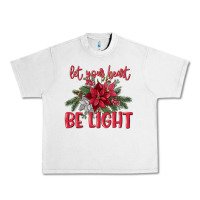 Lunar Rock Let your heart be light Urban Heavy Tee - MaliasSmallBusiness