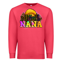 Cardinal softball nana Premium Sweatshirt - OliviaCreatesArt