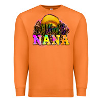 Carrot softball nana Premium Sweatshirt - OliviaCreatesArt