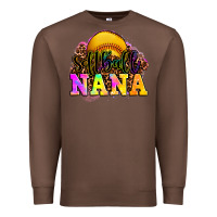 Chestnut softball nana Premium Sweatshirt - OliviaCreatesArt