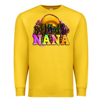 Lemon softball nana Premium Sweatshirt - OliviaCreatesArt