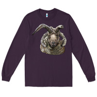 Plum navajo churro sheep head Long Sleeve Tee - LillyAllenDesigns