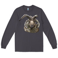 Smoke navajo churro sheep head Long Sleeve Tee - LillyAllenDesigns