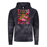 Cloud Black tacos are my valentine Vintage Hoodie - NancyCooperArtShop