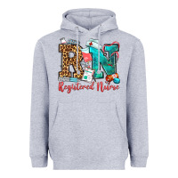 Heather Grey registered nurse Heavyweight Hoodie - OliviaCreatesArt