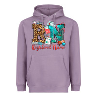 Lavender registered nurse Heavyweight Hoodie - OliviaCreatesArt