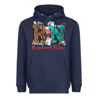 Navy registered nurse Heavyweight Hoodie - OliviaCreatesArt