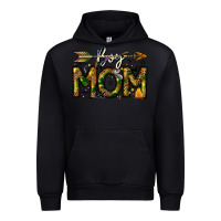 Black Boy Mom Urban Hoodie - CowhideDigitalArt