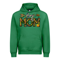 Emerald Boy Mom Urban Hoodie - CowhideDigitalArt
