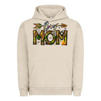 Pigment French Oak Boy Mom Urban Hoodie - CowhideDigitalArt