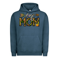 Pigment Midnight Navy Boy Mom Urban Hoodie - CowhideDigitalArt